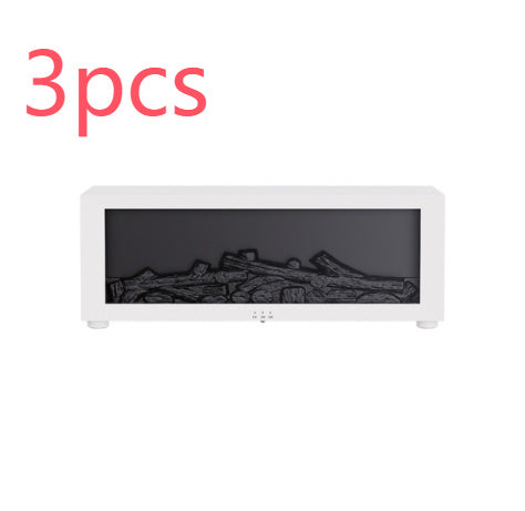 3D Flame Aromatherapy Diffuser - Essential Oil Humidifier with LED Light & Remote Control