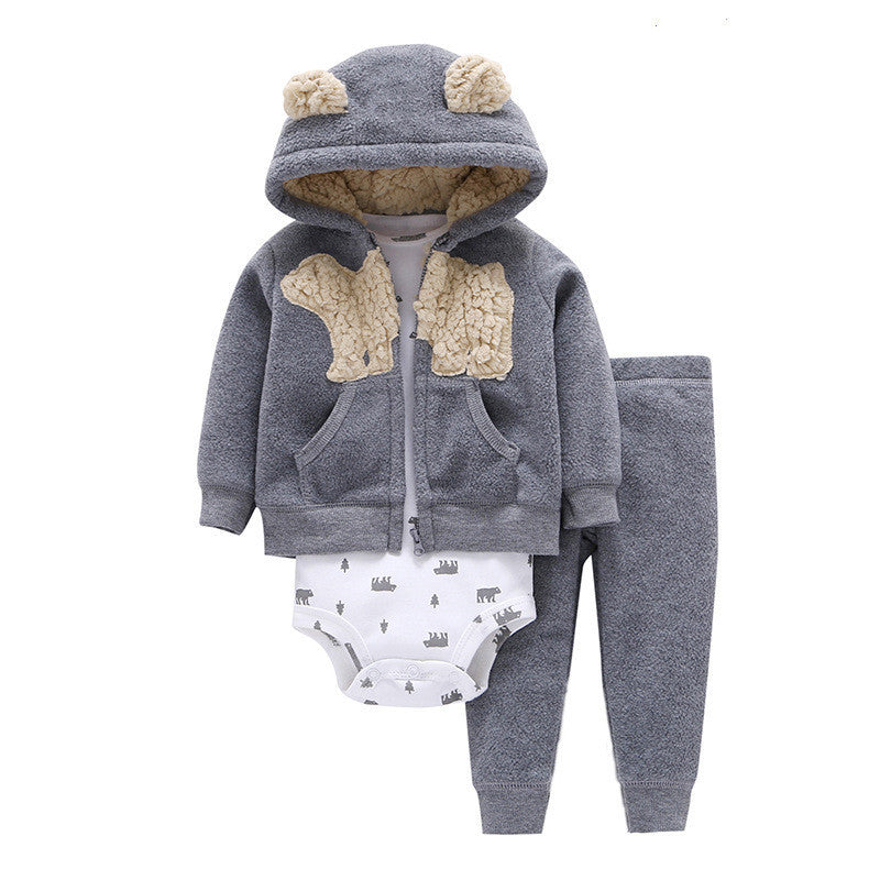 Baby Two-Piece Outfit Set - Spring & Autumn Wear