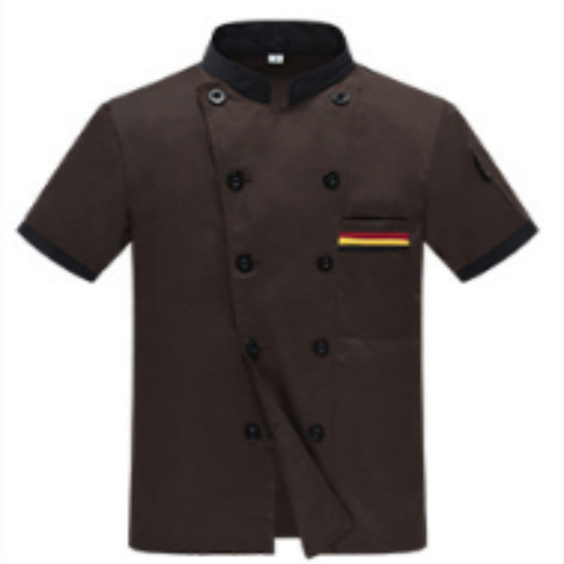 Service staff wear long sleeves