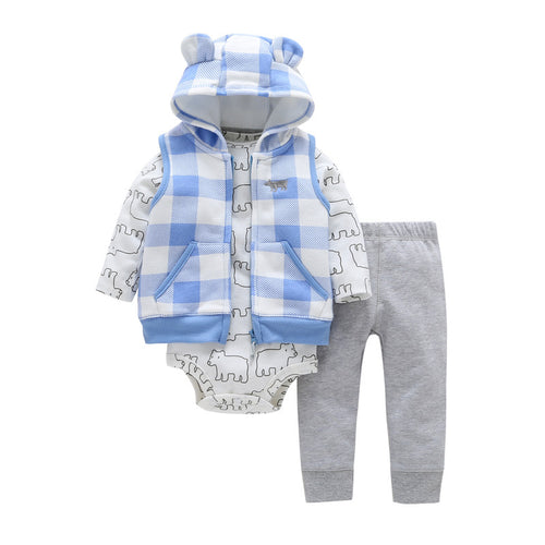 Baby Two-Piece Outfit Set - Spring & Autumn Wear