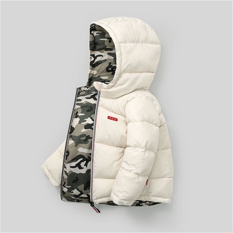 Kids Reversible Padded Winter Jacket