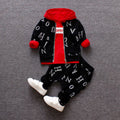 Kids Winter Cotton Outfit Set - Long Sleeve Top & Pants