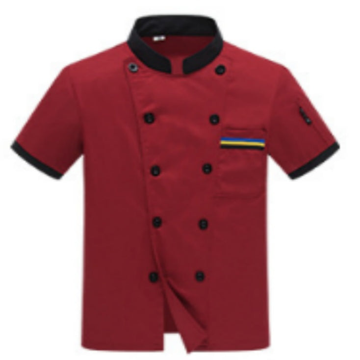 Service staff wear long sleeves