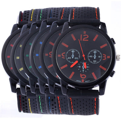 Three Eye Sports Car Concept Watch - Men's Fashion Timepiece