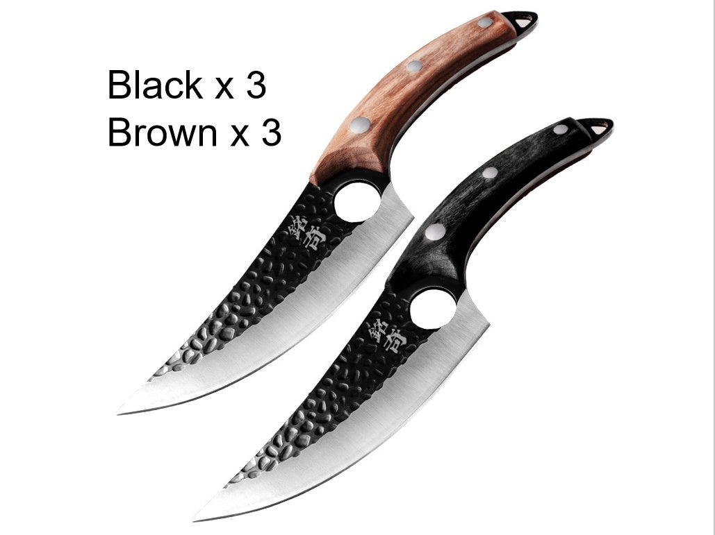 Professional Butcher Knife Set - Boning and Skinning Knives