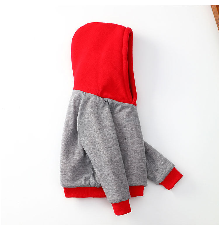 Kids Hooded Sweater - Cozy Cotton Blend for Ages 3-8