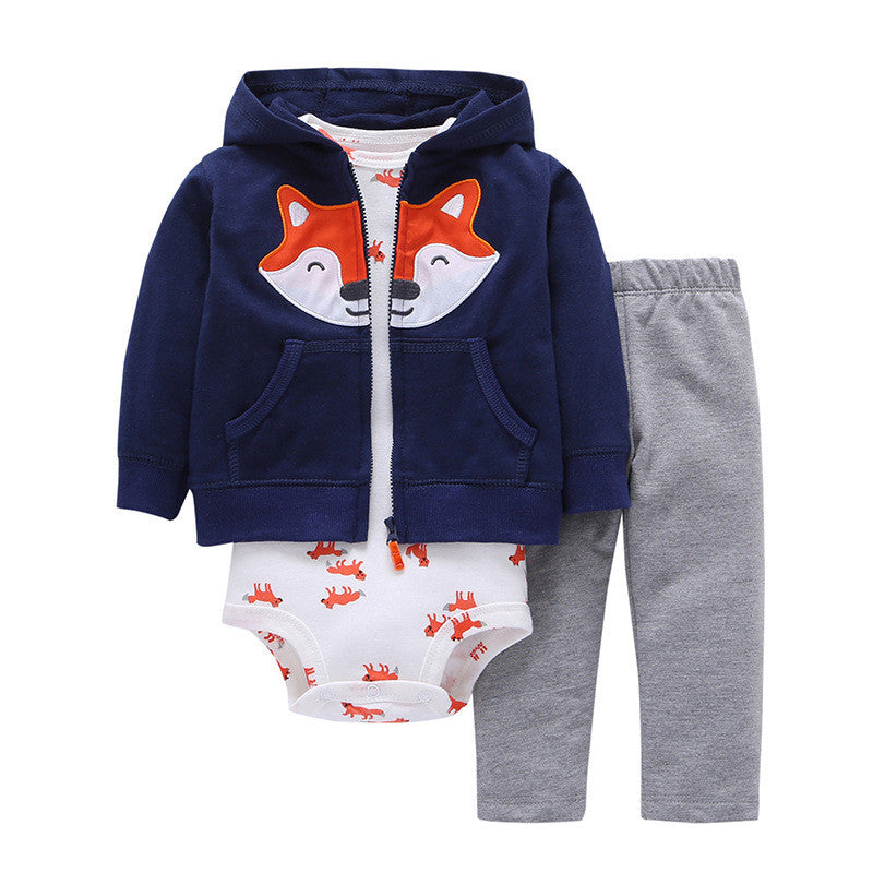 Baby Two-Piece Outfit Set - Spring & Autumn Wear