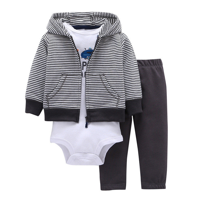 Baby Two-Piece Outfit Set - Spring & Autumn Wear