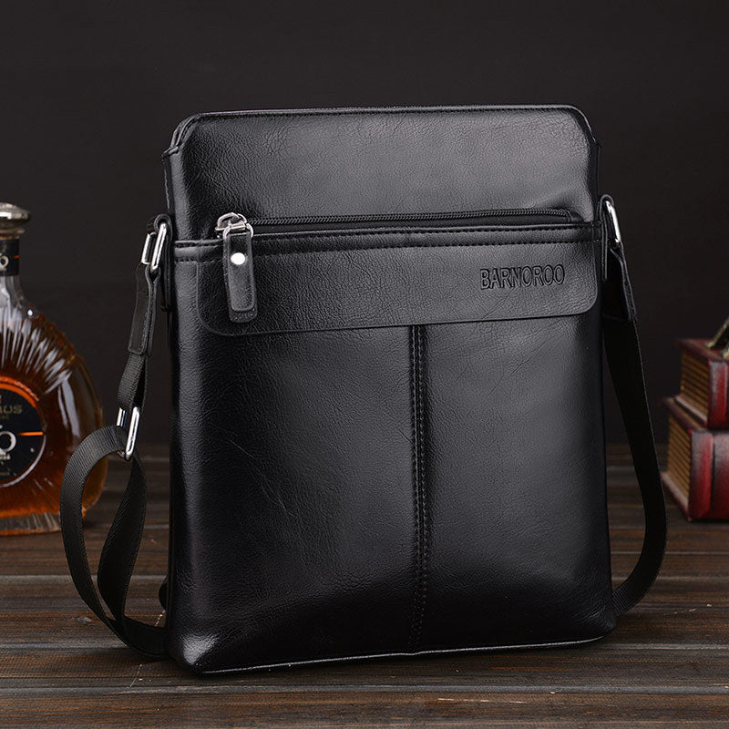 Premium Kangaroo Leather Men's Shoulder Bag - Business Casual Messenger Bag
