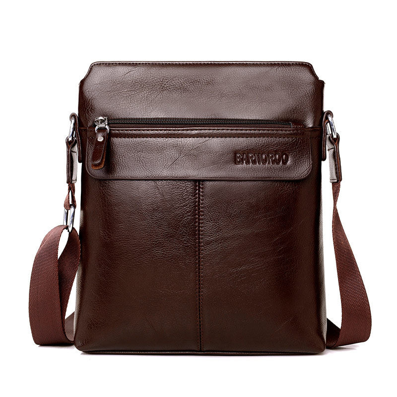 Premium Kangaroo Leather Men's Shoulder Bag - Business Casual Messenger Bag