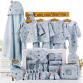 Newborn Baby Gift Box Set - 22-Piece Cotton Winter Essentials