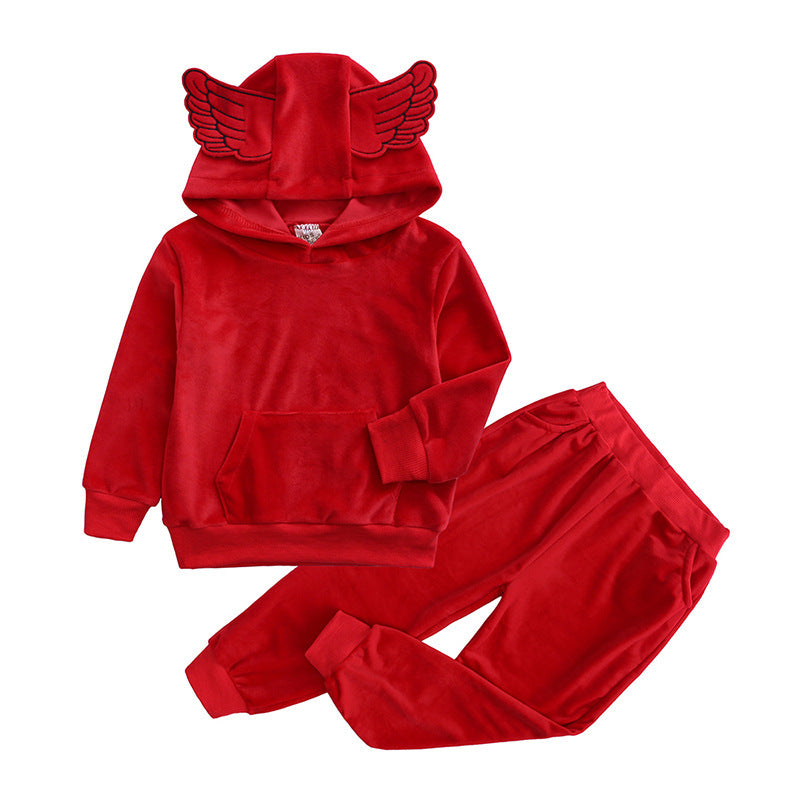 Kids Winter Cotton Outfit Set