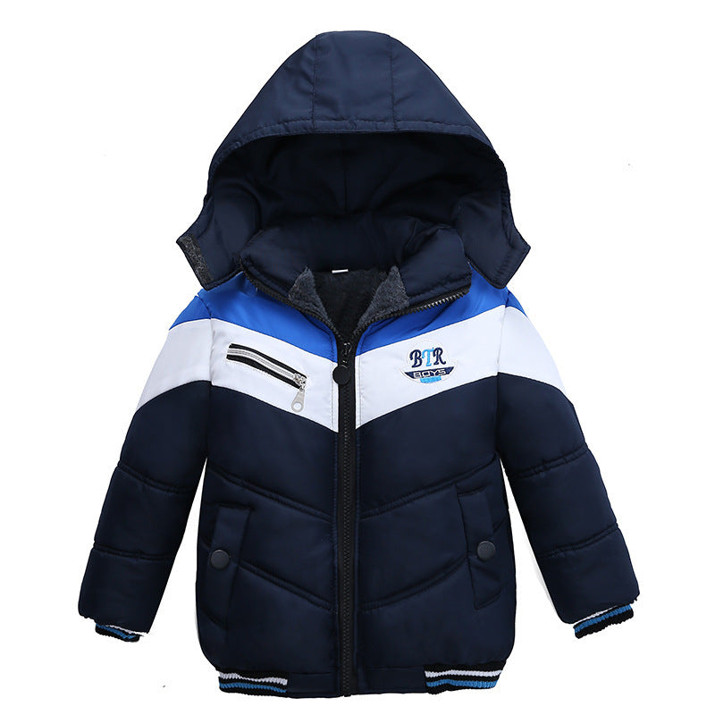 Boys Hooded Padded Winter Jacket