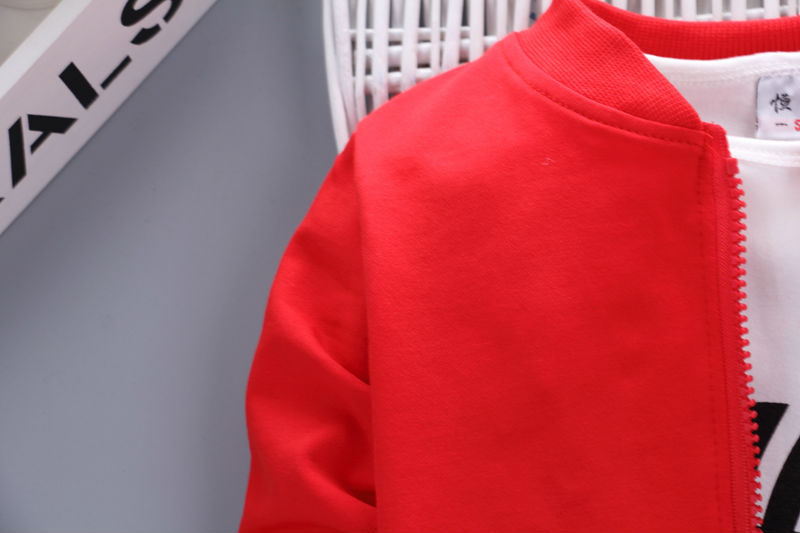 Boys Three-Piece Outfit Set - Casual Wear