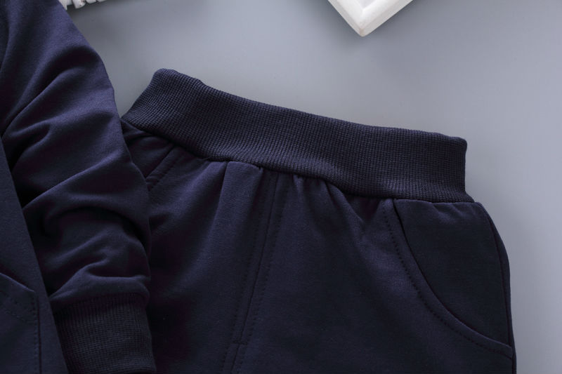 Boys Three-Piece Outfit Set - Casual Wear