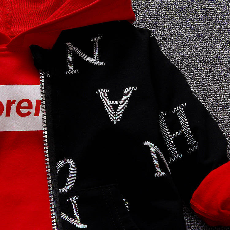 Kids Winter Cotton Outfit Set - Long Sleeve Top & Pants