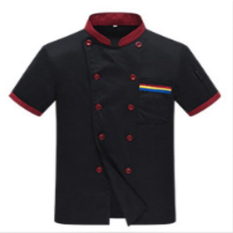 Service staff wear long sleeves