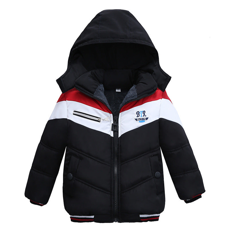 Boys Hooded Padded Winter Jacket