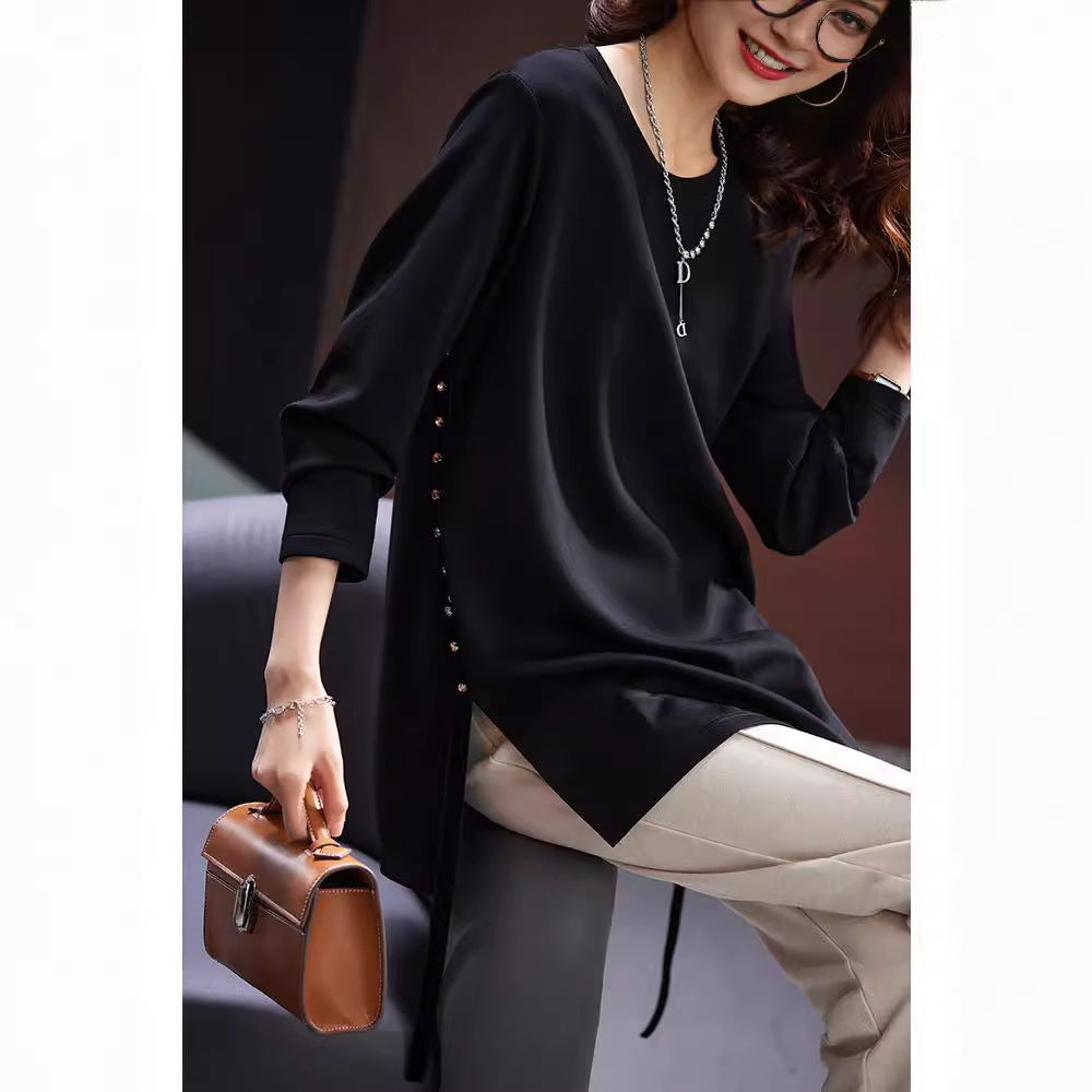 Women's Plus Size T-Shirt - Round Neck Casual Fashion Tee
