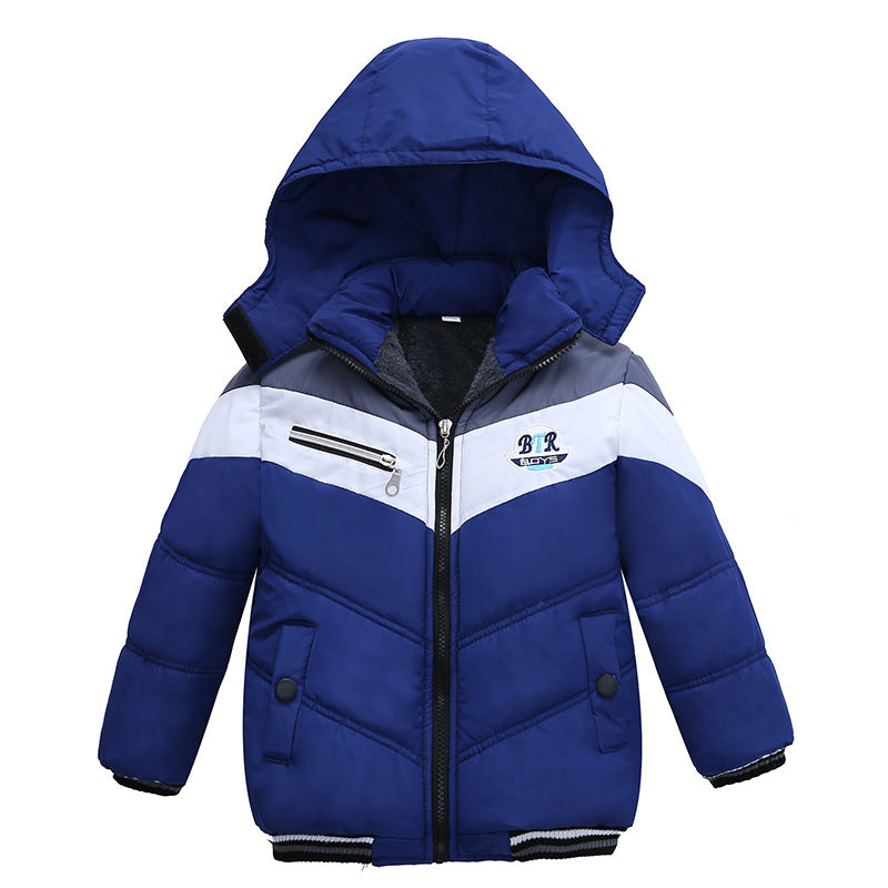 Boys Hooded Padded Winter Jacket