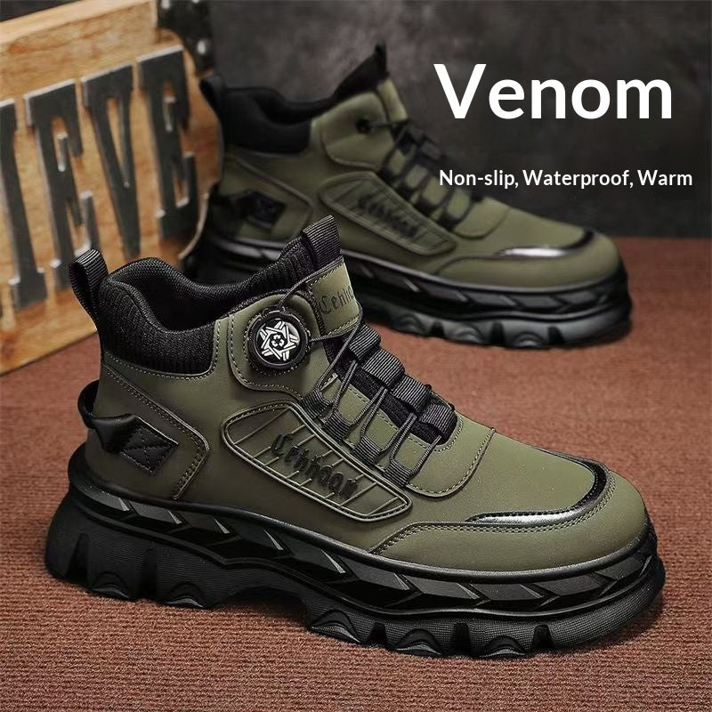 Premium Platform Work Boots - Height-Increasing Non-Slip Outdoor Sports Boots