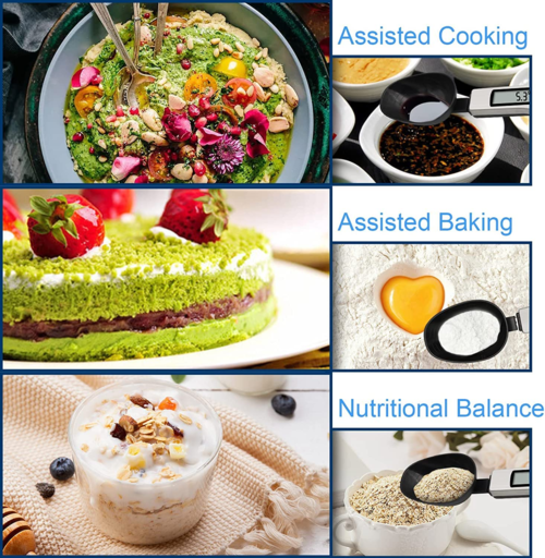 Digital Measuring Spoon Scale - Electronic Kitchen Food Scale 500g