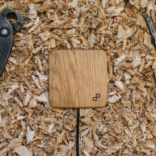 Handcrafted Wooden Wireless Charger - Fast Charging Station for iPhone & Android