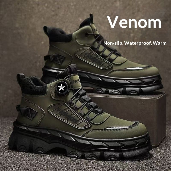 Premium Platform Work Boots - Height-Increasing Non-Slip Outdoor Sports Boots