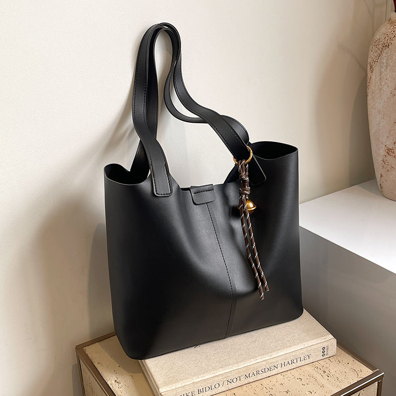 Women's Versatile Commuter Shoulder Bag - PU Leather Handbag