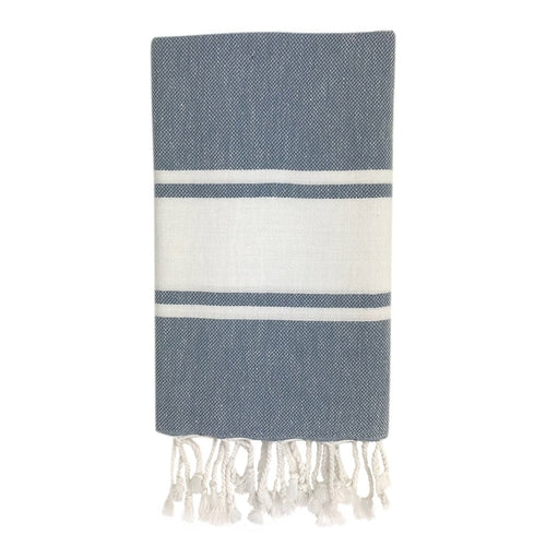 Essential Stripe Turkish Hand Towel - Soft Cotton Bath Towel